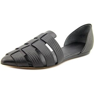 Vince Black Strappy Flats